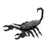 MOC Black Scorpion Model Building Blocks Horror Insect Scorpion Assembled Brick Toy DIY Creative Adult Gift