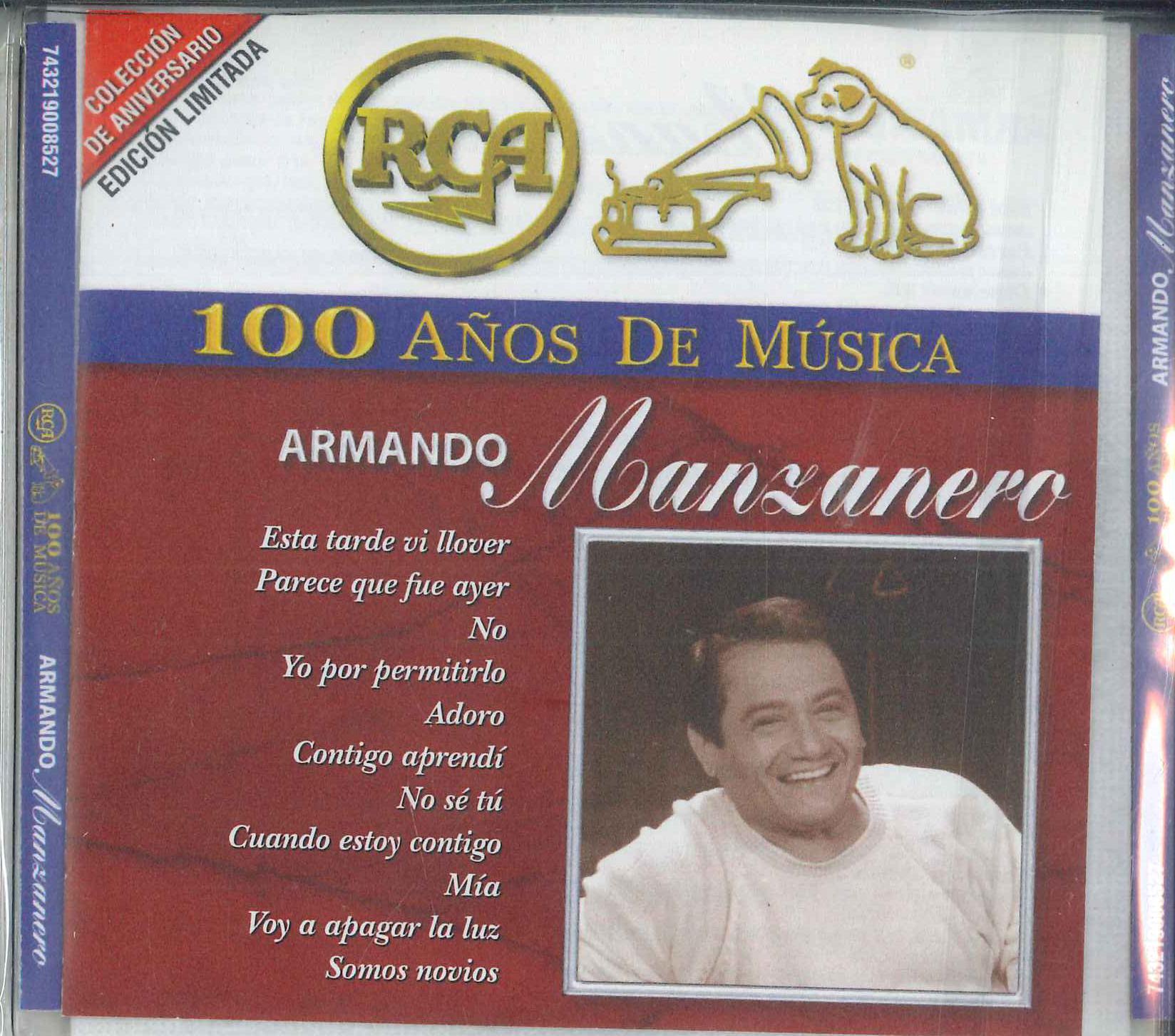 

CD АРМАНДО МАНСАНЕРО - 100 ЛЕТ МУЗЫКИ 7432190008527 RCA 2017 Мексика Латинский Б/У
