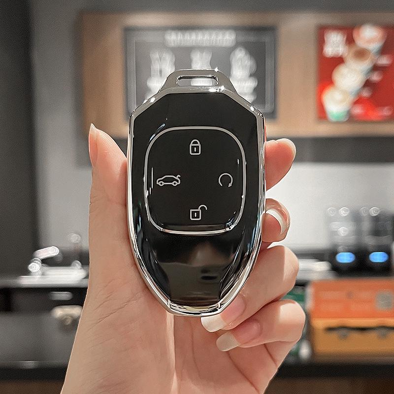 GAC Aion Y Key Case Shell with Charm and Buckle for Interior Modification