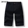 KAISER Men's 100% Cotton Casual 3/4 Beach Shorts KS3813