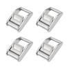 4 PCS Strong Metal Cam Buckles Designed for Easy Operation and Security