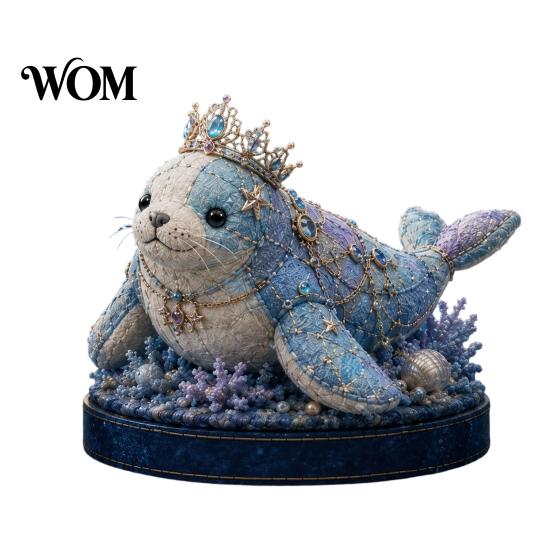 Meeres-Tier-Zubehör-Set DIY Patchwork-Puppe-Set, Handgemachtes Wichtel-Nähset Stoff für Heimdekoration, Stoff-Cartoon-Drachen-Bastelset Anfänger Dekorativ