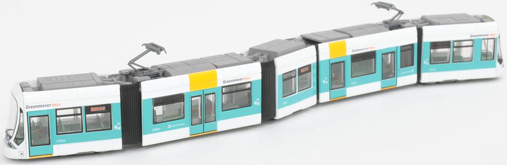 Railway Collection Railway Collection Hiroshima Electric Railway Type 5100 5105 Green Mover Max Diorama Supplies 316589 No.
