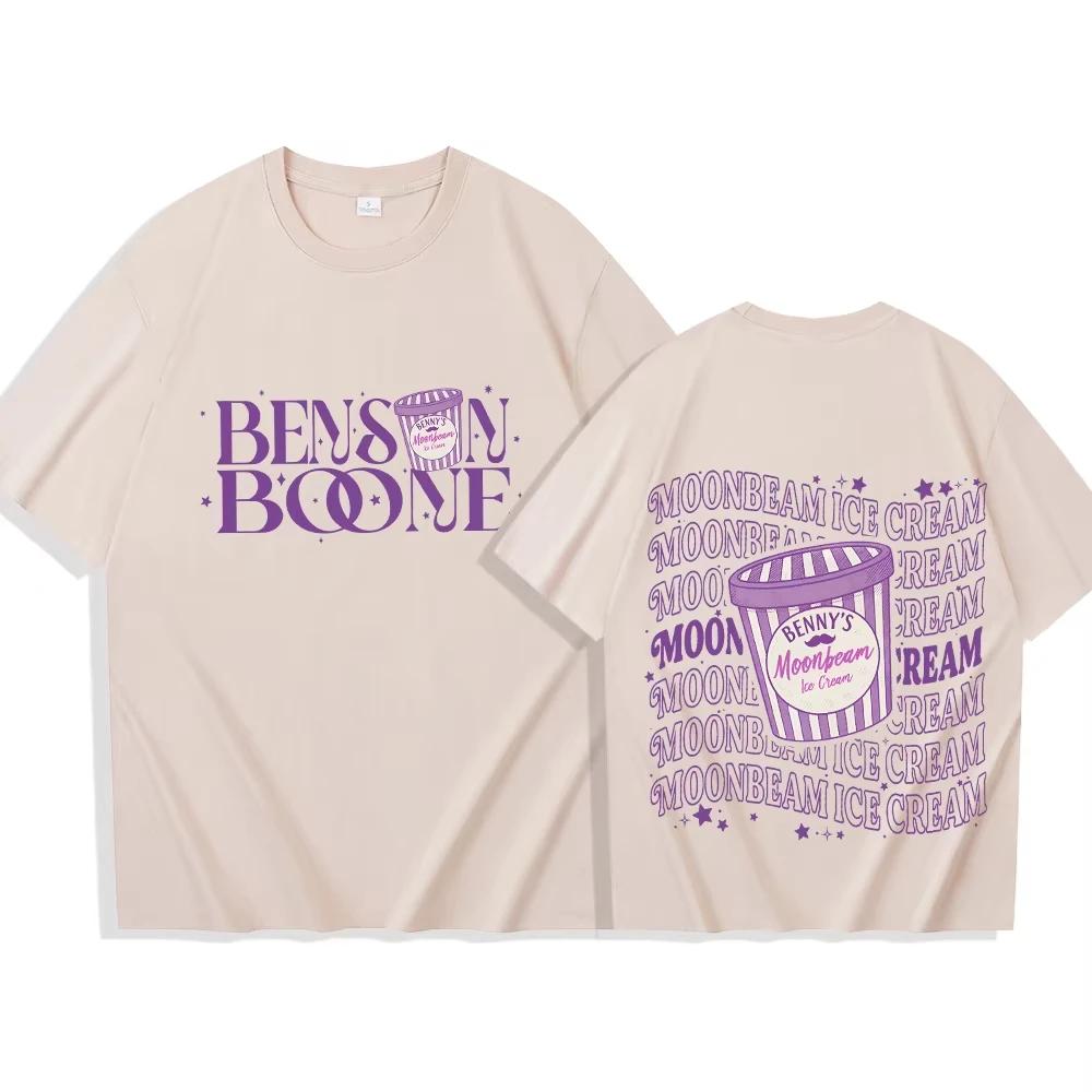 Sommer Benson Boone Moonbeam Eis Damen Unisex T-Shirt Tour 2026 Merch Unisex Pullover Oberteile T-Shirts