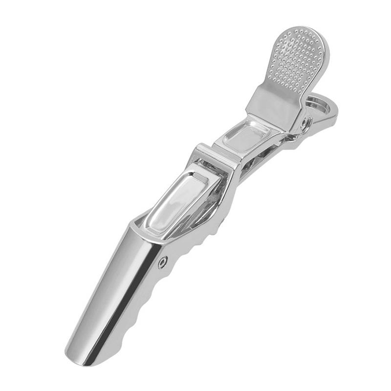 

1 шт. парикмахерская заколка для волос крокодил пластиковые зажимы коготь аллигатор зажимы парикмахерские для салона укладки волос аксессуары шпилька серебряный