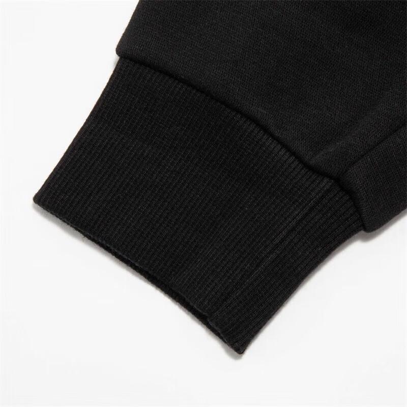 Puma Pure Color Printed Logo Hoodie Sweatshirt Men Tops Black 534382-01