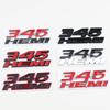 Dodge 345 HEMI Modifiziertes Aufkleber: RAM 1500/2500 Pickup Truck Emblem Metallaufkleber