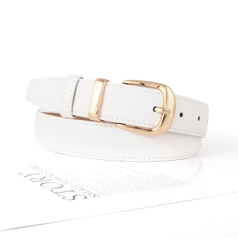 Belt Simple Womens Versatile Jeans Needle Buckle Fashionable Decoration