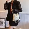 Popular Bucket Bag Women's New Summer Versatile Niche Diamond Chain Shoulder Messenger Bag