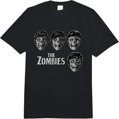 The Zombies Horror Skulls Collection Comfort Colors Adult Heavyweight T-shirt