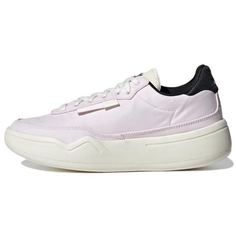 Adidas Originals Her Court Leather Comfortable Sports Wear Resistant Low-Top Lifestyle Shoes Women sneaker Pink Black HR1391