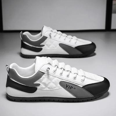 Herbst Herren Leder Freizeitschuhe Herren Sneaker Frühling Ultraleichte Herren Sneaker Slipper für Herren Laufschuhe Herren Luxus