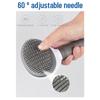 Pets Grooming Brush Hair Remover Shedding Grooming Tools for Cats One-button Remove Hair
