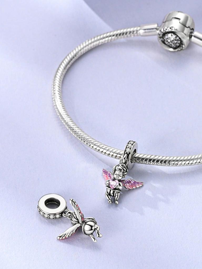 Charms Plata Copper Colors Candy House Of Love Angels Beads Charmpendant For Original Bracelet For Women Diy Jewelry Love Gift