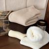 Women's Cashmere Fleece-Lined Warm Socks - Thick Imitation Wool for Autumn/Winter Home Wear