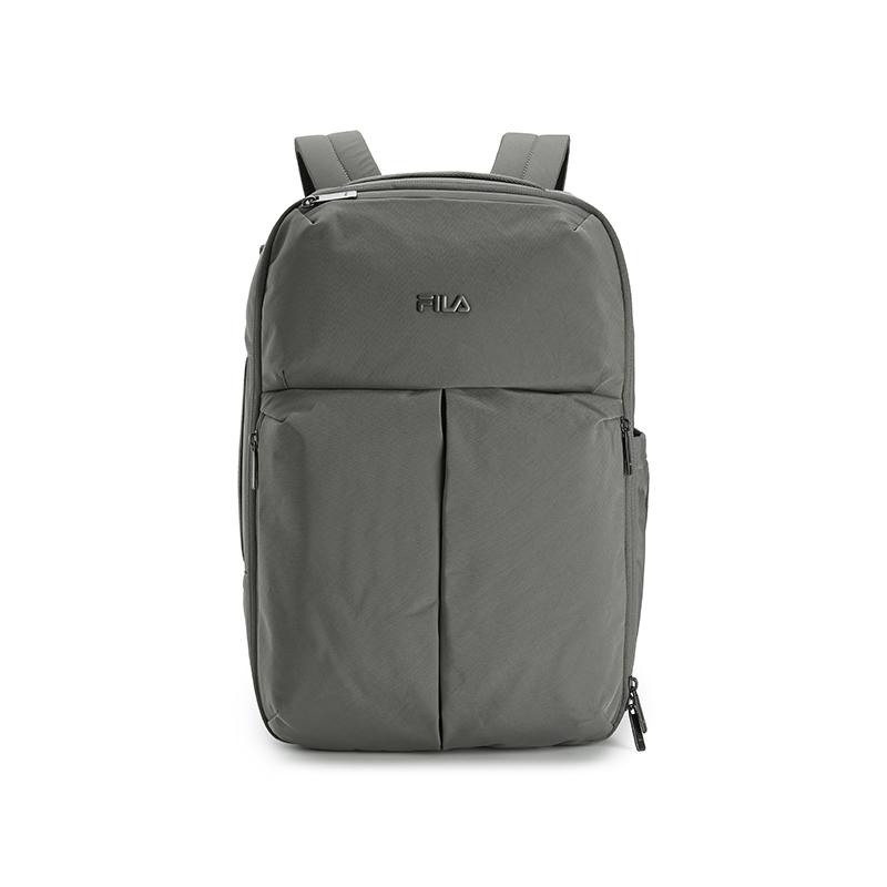 Fila White Fashion Simple Business Commuter Versatile Fabric Backpack Men Backpack Foggy-Gray F13M623107FGY Mist Mist Gray