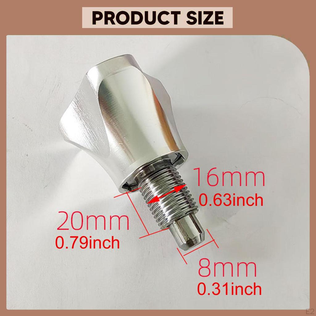 Bike Pull Pin Spring Knob Fitness Equipment Part Easy To Intall Aluminum Alloy Universal Adjustment