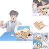 Children's Wooden Diy Electric Tank Science Kit Educational Toy Gift Material C-25 Pack