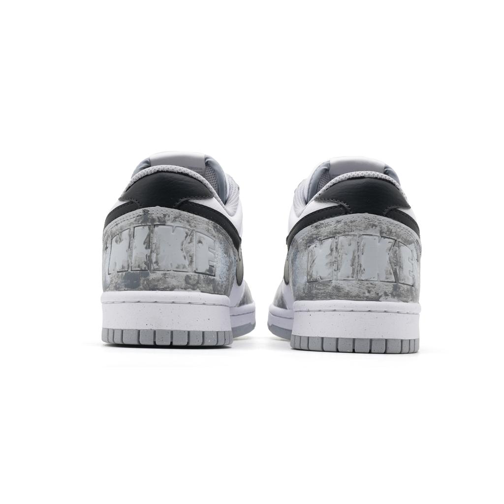Nike Duże Niskie Godfather Antypoślizgowe, Odporne na Ścieranie, Oddychające Niskie Buty Skateboardowe Męskie Czarne Szare 355152-106(Drużyna1576-)