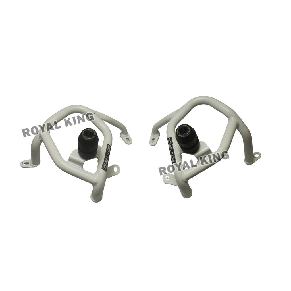 Fit For TVS Apache "RTX 300 White Stallion Pro Crash Guard"