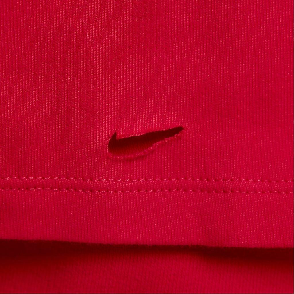 Nike Camiseta Holgada Casual de Cuello Redondo y Manga Corta Deportiva X Jacquemus, Tops Unisex Rojo Universitario FJ3478-657