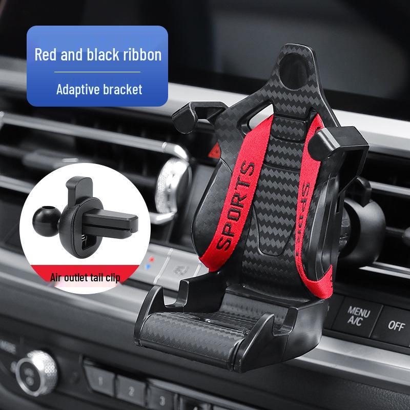 

Multifunctional Gravity Car Mount for Air Vent - Secure Phone Holder & Navigation Support