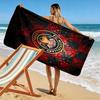 FC Midtjylland1 Print Beach Towel, Large Soft Quick Dry Towel for Beach Camping Swimming