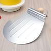 Non-Slip Handle Pizza Transfer Shovel Heavy Duty Rustproof Cake Tray Spatula Smooth Edge Nonstick Pizza Spatula Paddle