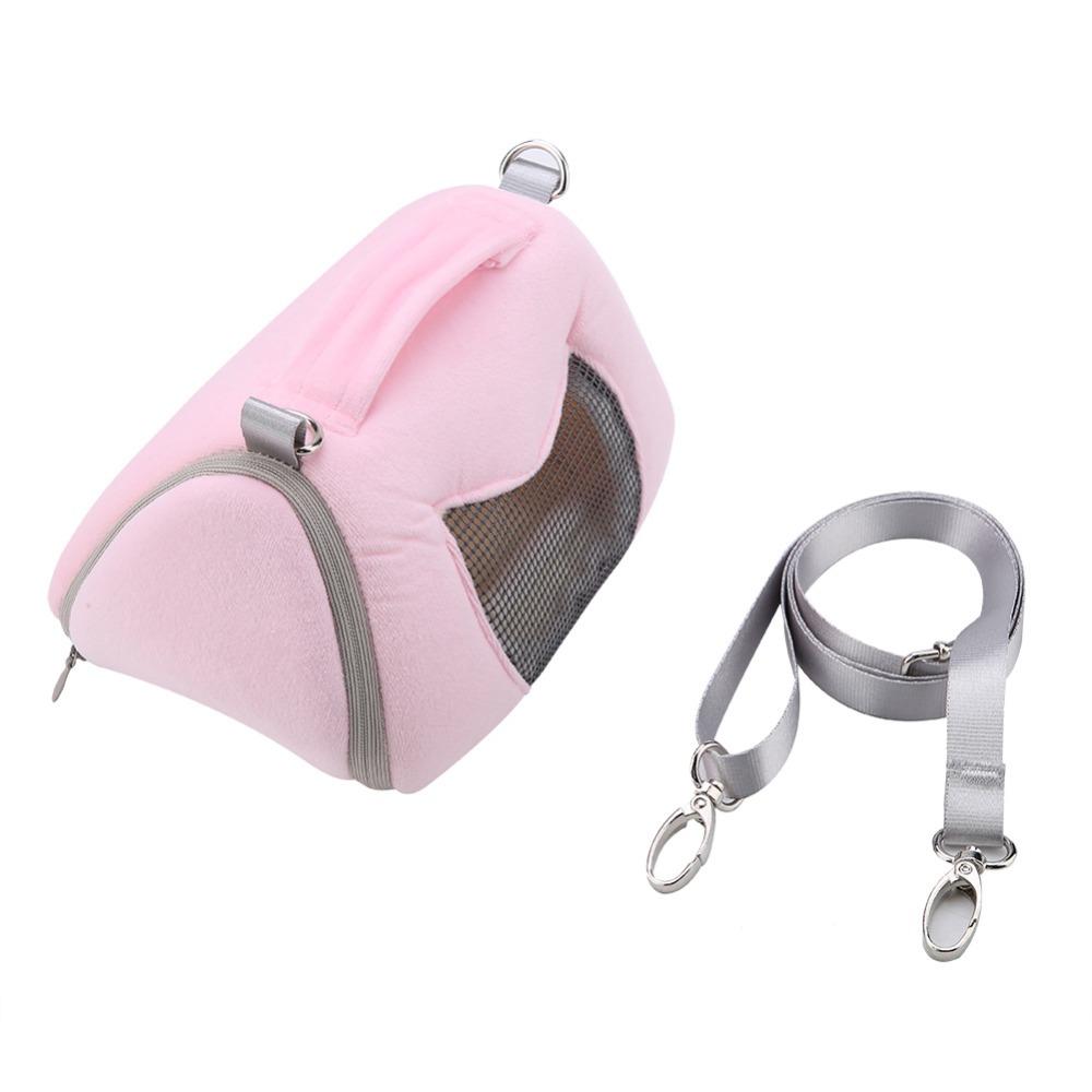 Washable Pet Carrier Bag Soft Hamster Travel Bag Comfortable Small Animal Carrier  Gerbil