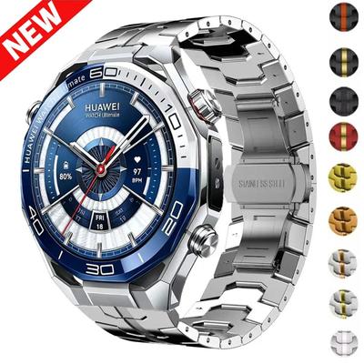 Pulsera de 22 mm para Huawei Watch Ultimate 2 GT6 Pro GT6 46 mm Correa Metálica para Garmin Forerunner 970 46 mm Approach S50 Accesorio de Correa
