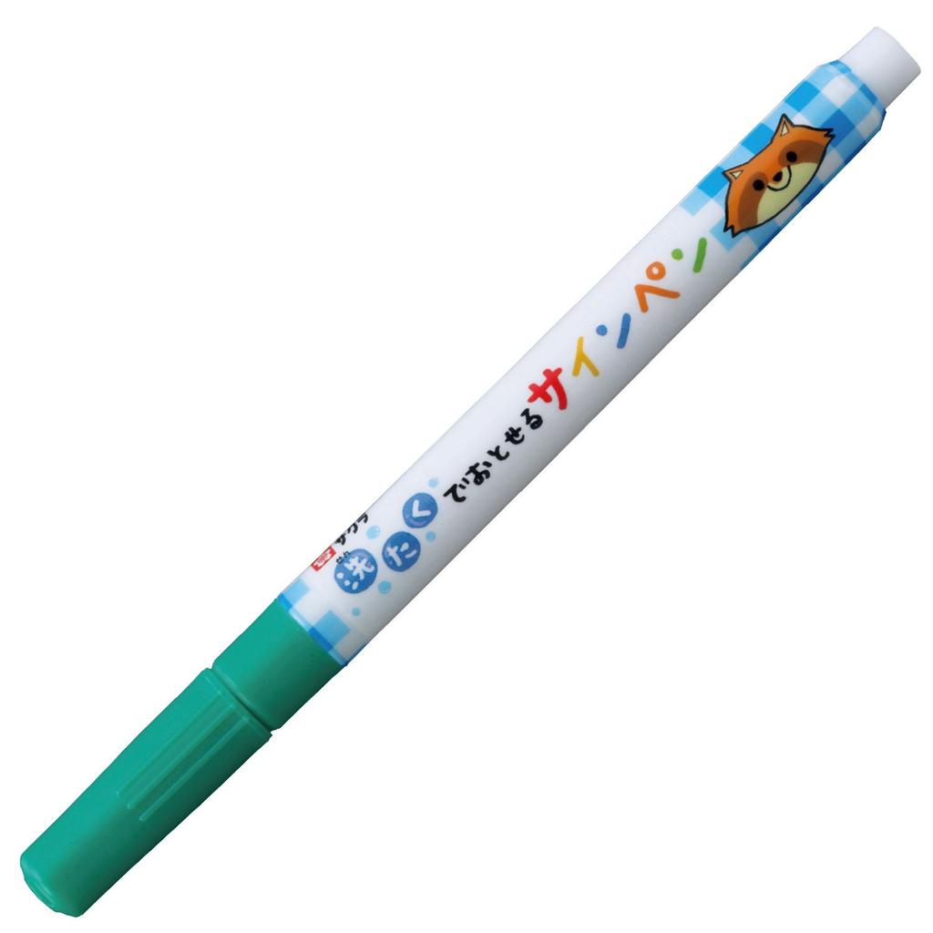 Sakura Washable Sign Cray-Pas Pens, Green, 10-Pack, MK-S10P#29