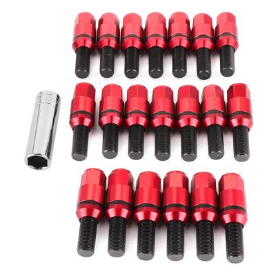 20 vnt. ratų varžtai Stud Tuner stiliaus ratų veržlės M14x1.25 sriegis Tinka M3 F80 M2 F22 F23