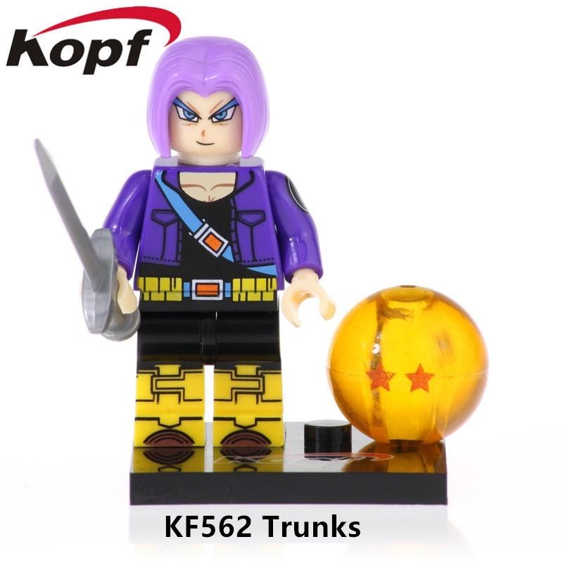 Lego Minifigures Animation Series Seven Dragon Ball Building Blocks Toy