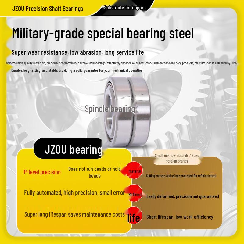 BM Angular Contact Ball Bearings 7214-7222 with Copper Cage