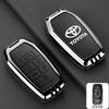 Car Smart Remote Key Case Cover Bag For Toyota Vellfire Alphard 30 Series 2 Voxy Noah Esquire Harrier Previa Keyring Accessories WI2