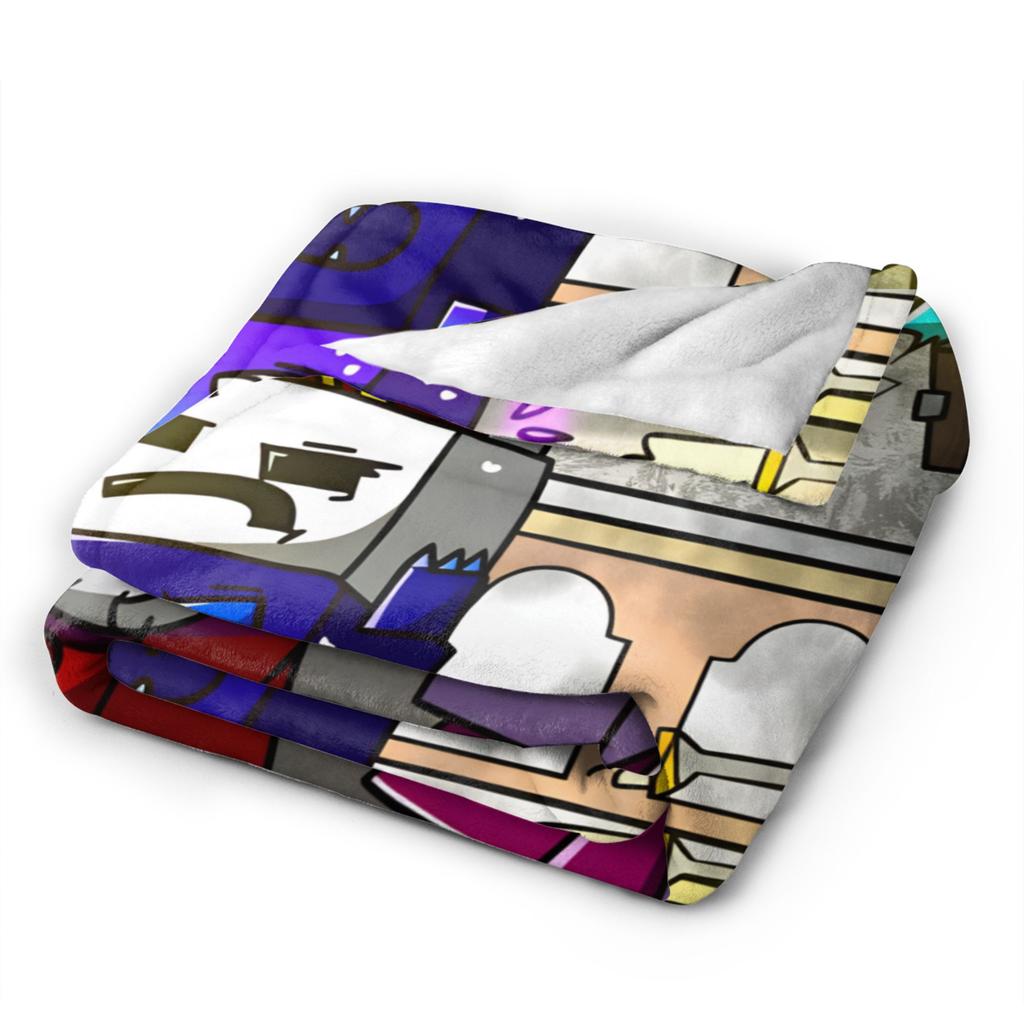 Soft Blanket Boy Girl Airplane Travel Geometry Gaming Dashed Throw Blanket Flannel Bedspread For Outdoor Fluffy Sofa Bed Cover
