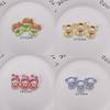 New Cartoon Cape Bunny Resin Accessories For Diy Cream Glue Phone Case Hairpin Cup Shoes Material Plastic/resin Material