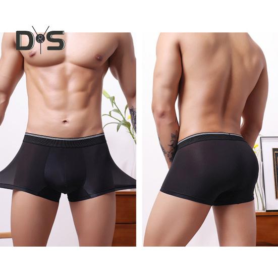 Pánské boxerky, elastické boxerky s 3D střihem do pasu, pohodlné kalhotky, pro každodenní nošení