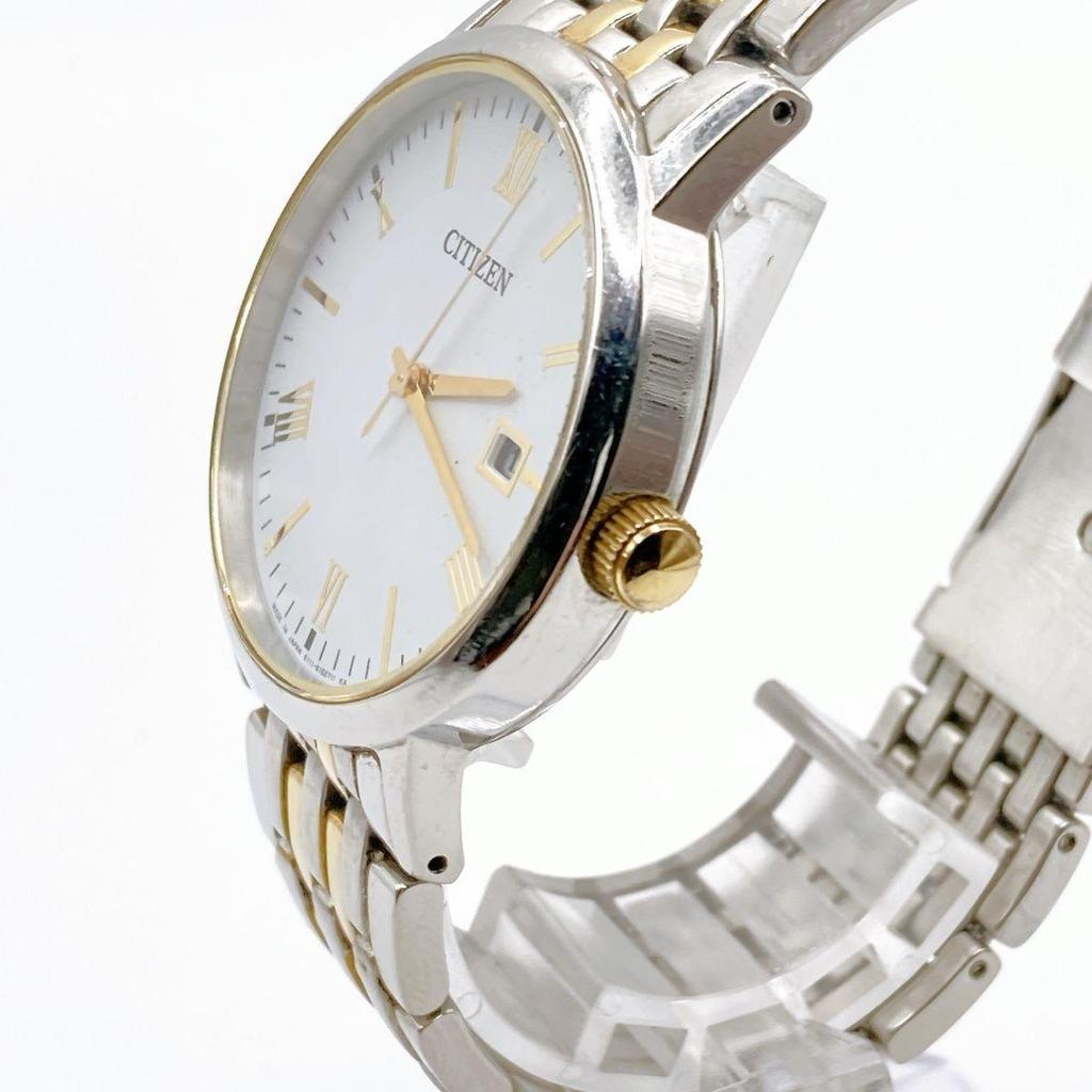 Used 347 CITIZEN Citizen Men's Watch Eco Drive Combi Solar
