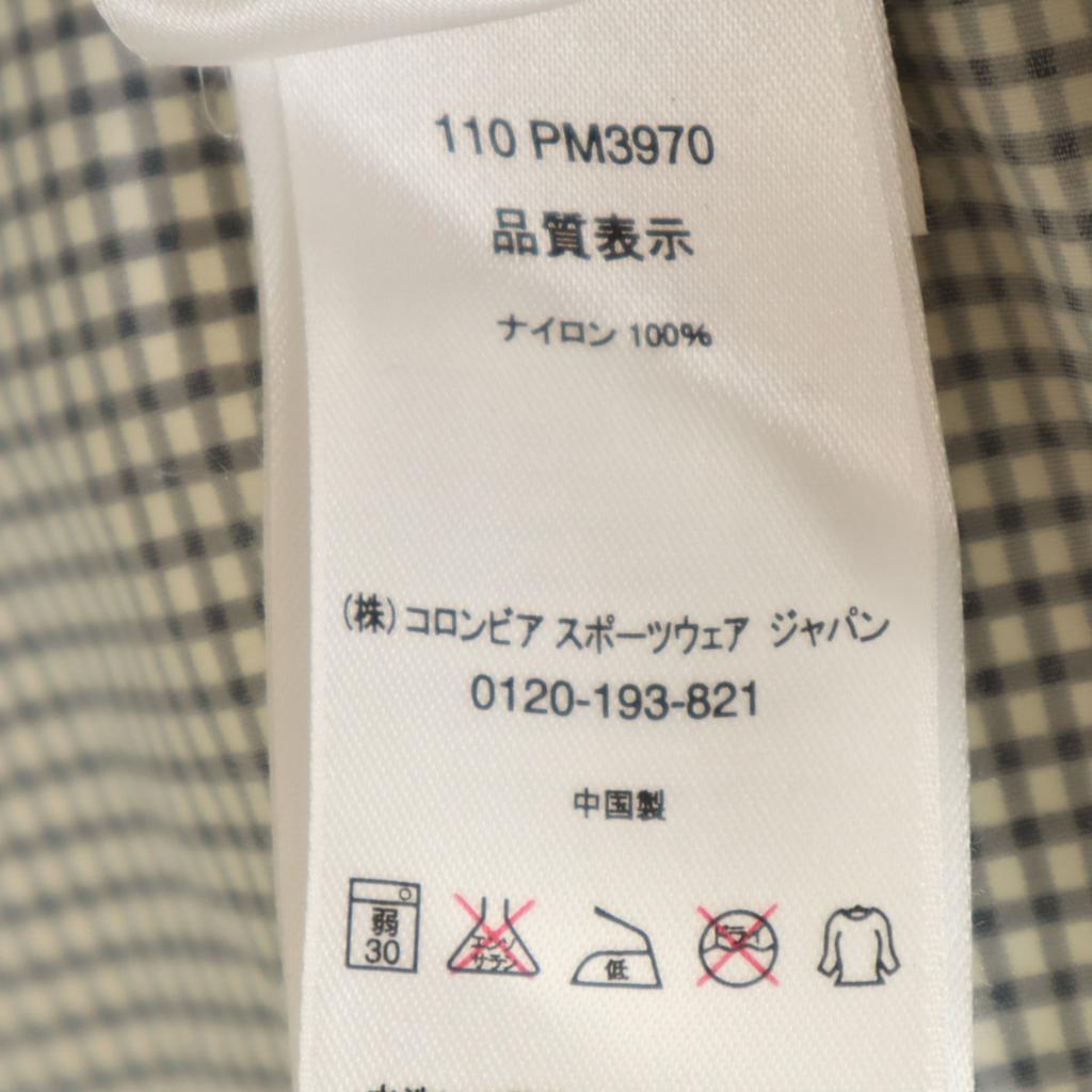 Columbia Check Pattern Hazen Jacket XS Outdoor Pocketable OMNI-SHIELD Men's Used