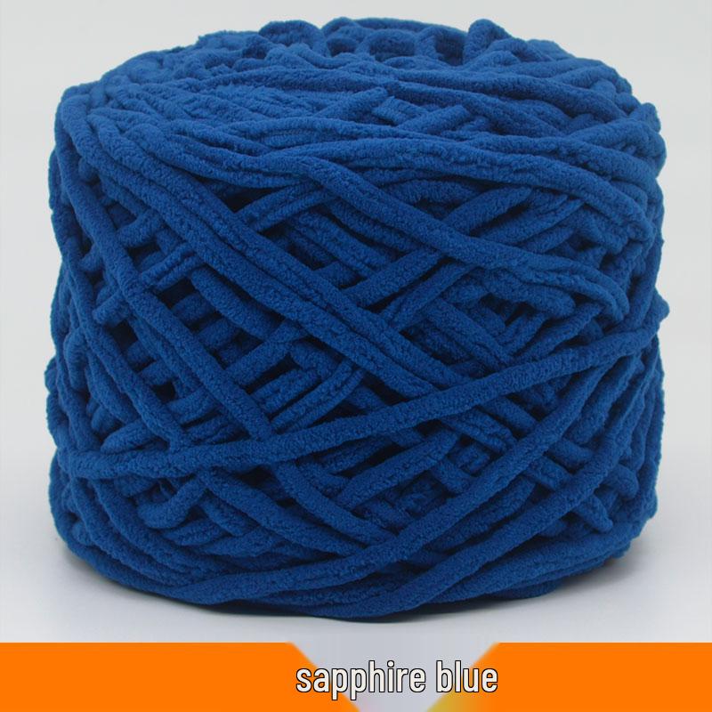 Plush Wool Yarn for Hand-Knitted Crochet Shoes & Slippers