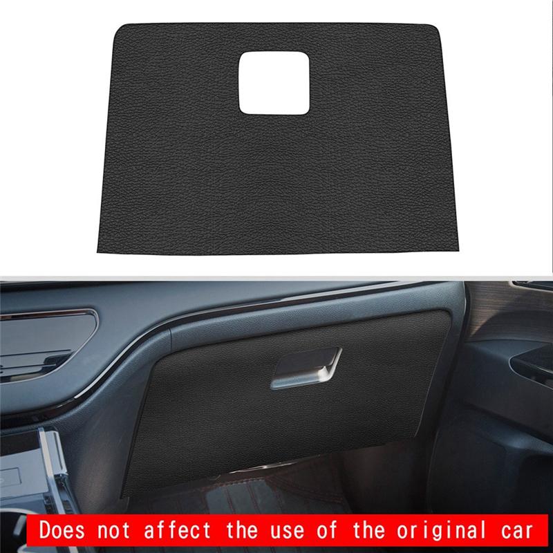 Powerful Car Leather Storage Glove Box Protector Pad Anti-Kick Pad Anti-Dirty Mat Cover For Honda Odyssey +