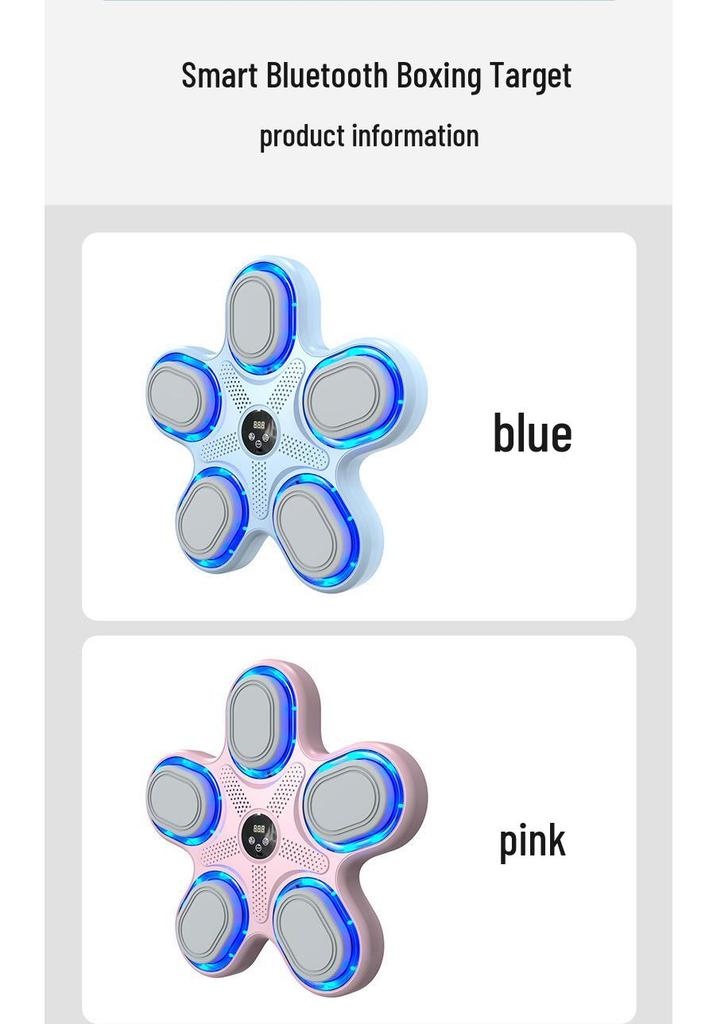 2025 Smart Bluetooth Music Boxing Target for Kids - Training & Fitness Punching Equipment Tumbler