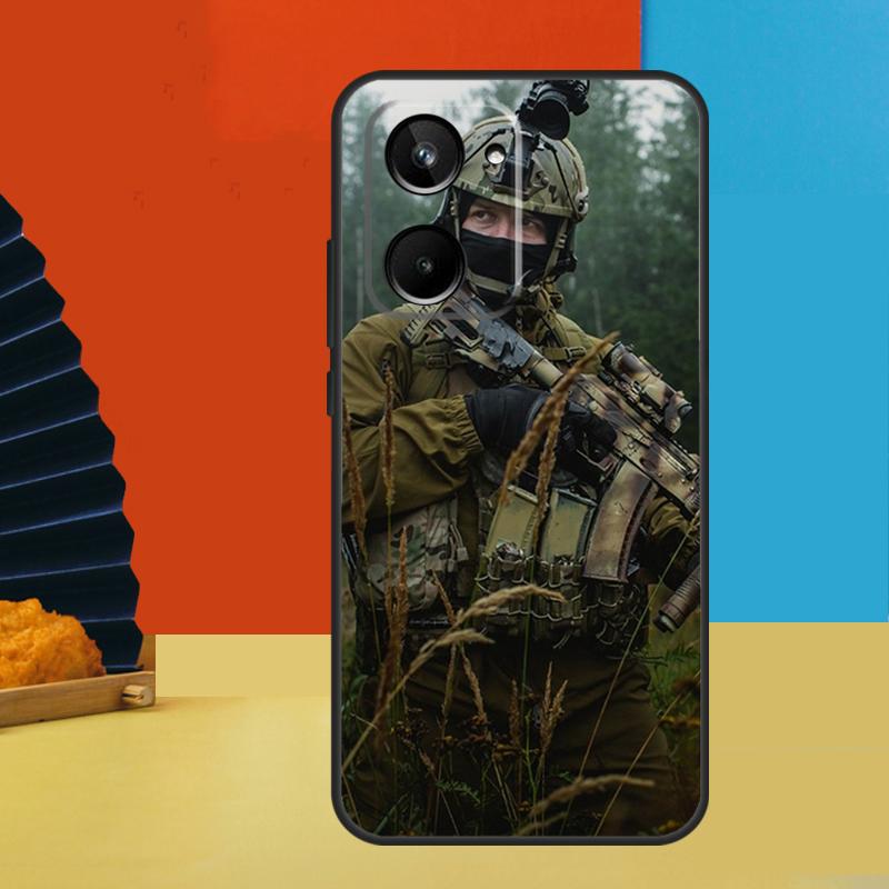 Tactical Swat Gear Pattern For Realme 15 Pro 10 11 12 13 14 Pro Plus GT6 GT7 C51 C53 C55 C61 C63 C65 C67 C71 C75 Case