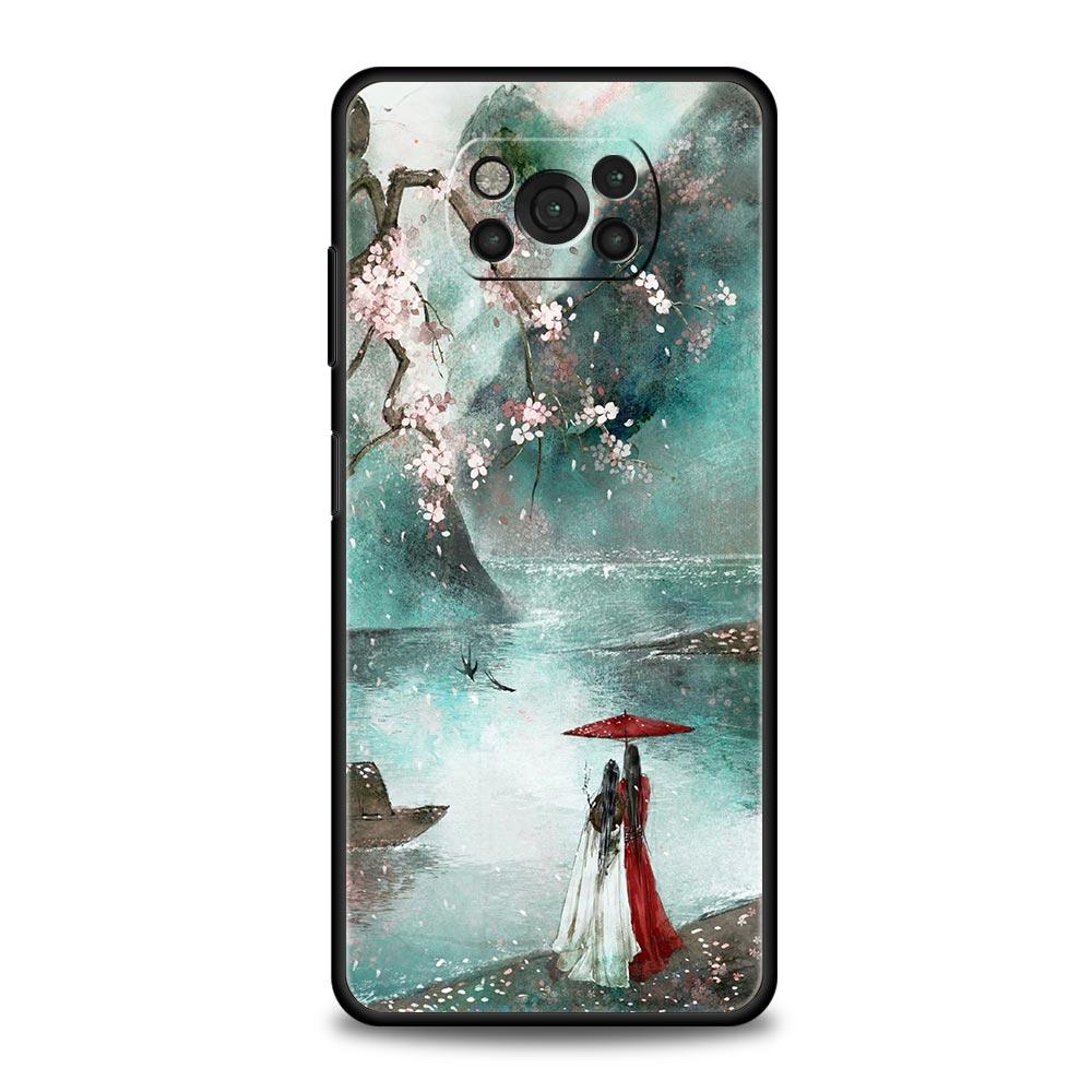 Phone Case For Xiaomi Poco X6 X5 X4 Pro 5G X3 NFC F5 F4 M5 M4 M3 F3 GT C51 C50 C55 Cover Cheng Heaven Official's Blessing
