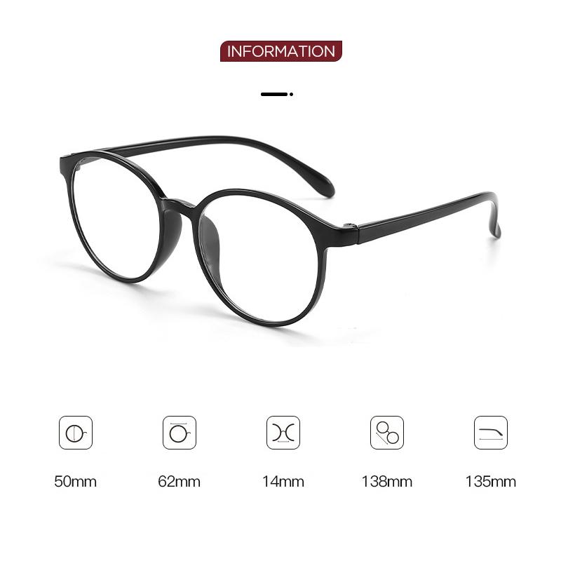 New Retro Trendy Reading Glasses Fashionable Reading Glasses For Middle-aged And Elderly Anti-blue Reading Glasses