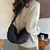 Trendy Black And White Oxford Cloth Tote Bag For Women Stylish Casual Crossbody Bag