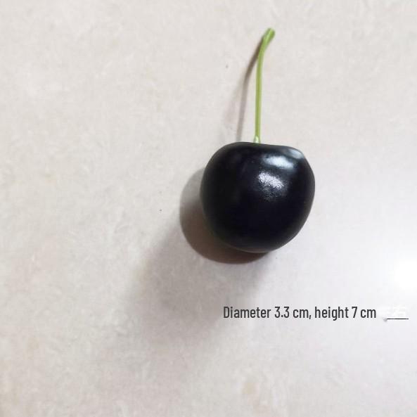 Artificial Fruit Props: Cherries, Lemon, Orange, Banana, Apple