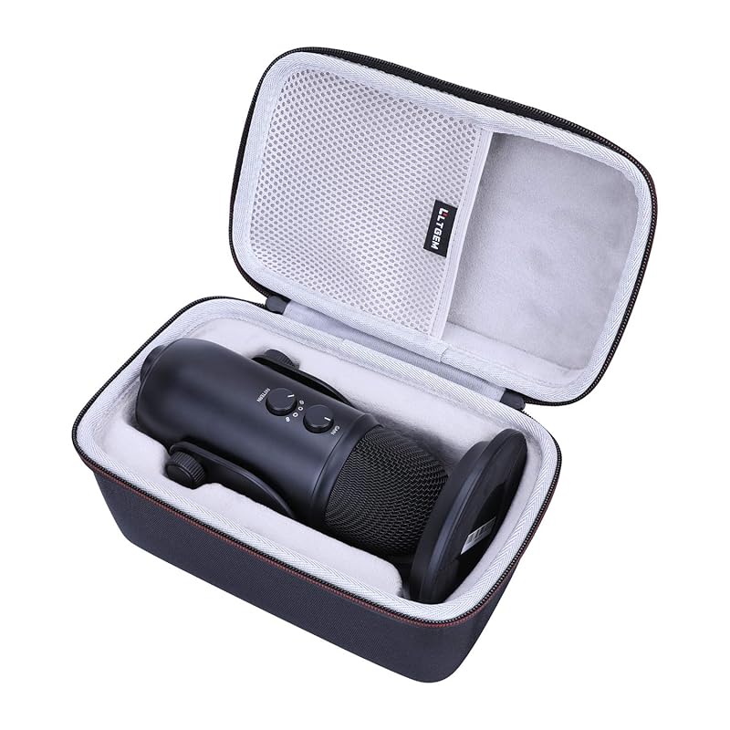 

LTGEM hard case Blue Yeti or Pro for USB condenser microphone