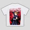 JUJUTSU KAISEN Kugisaki Nobara Anime Printing T-shirt Men's Clothing Women's 2026 Summer New Harajuku Cotton T Shirt